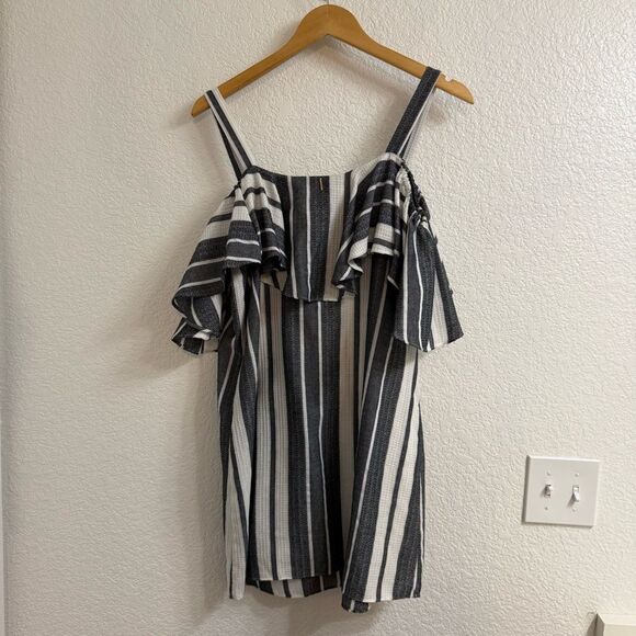 Misa Los Angeles Revolve Striped Nicolette Dress Size M - Picture 2 of 7